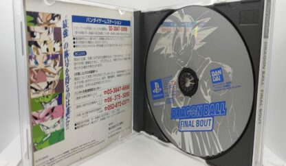 DragonBall Final Bout JAP disco e manuale PSOne