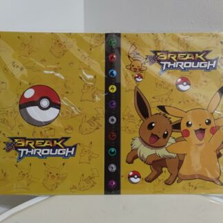 Raccoglitore carte Pokémon Pikachu e Eevee con 240 tasche