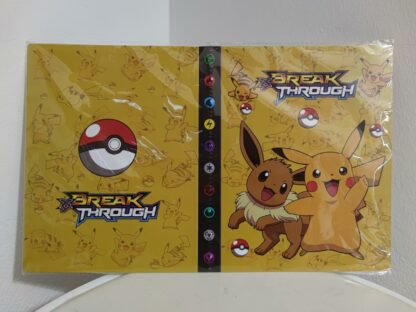 Raccoglitore carte Pokémon Pikachu e Eevee con 240 tasche
