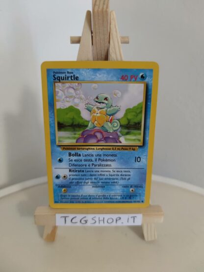 Squirtle 63 SET Base Near Mint ITA