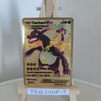 Charizard VMAX Hyper Pokémon metal card