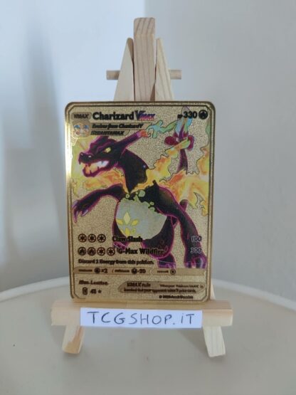 Charizard VMAX Hyper Pokémon metal card